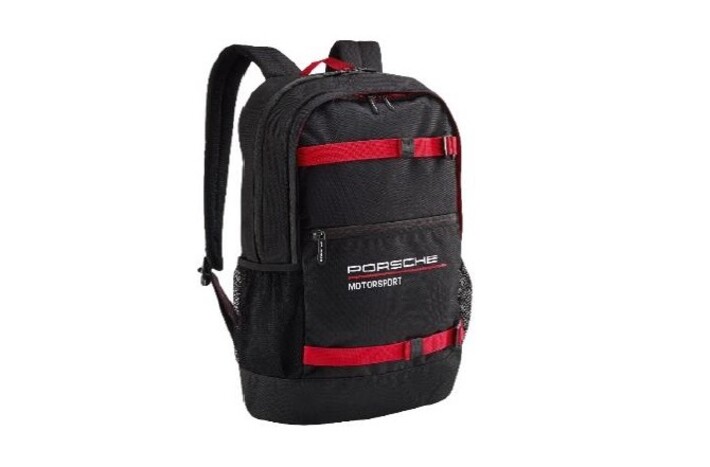 Porsche Motorsport Fanwear Rucksack, Schwarz