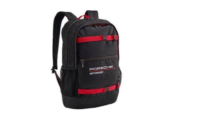 Porsche Motorsport Fanwear Rucksack, Schwarz