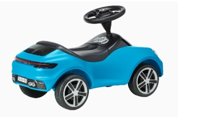 Porsche Baby Rutschauto Miamiblau
