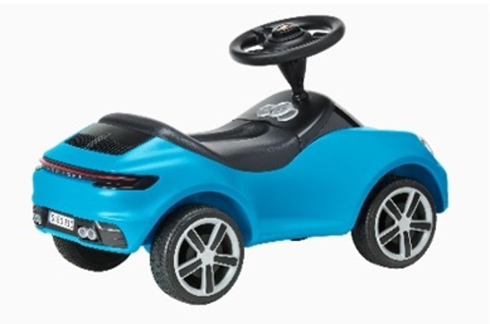 Porsche Baby Rutschauto Miamiblau