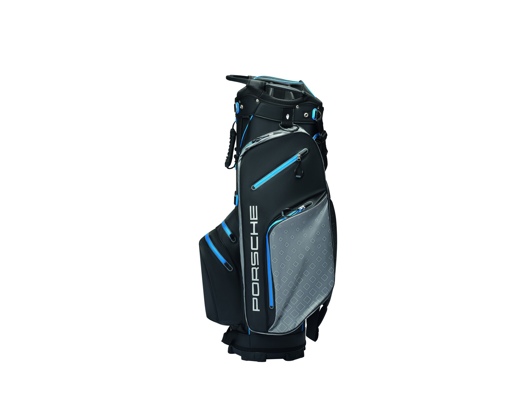 Porsche Golf Cartbag, Schwarz/Grau