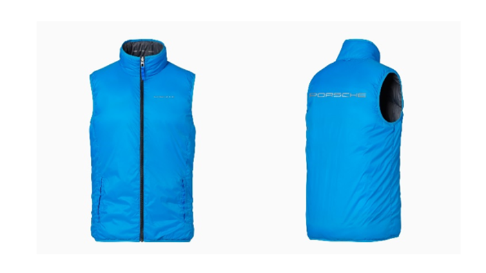 Porsche Herren Jacke / Weste 2-in-1, blau