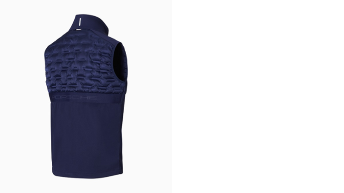 Porsche Sport Herren Weste, dunkelblau