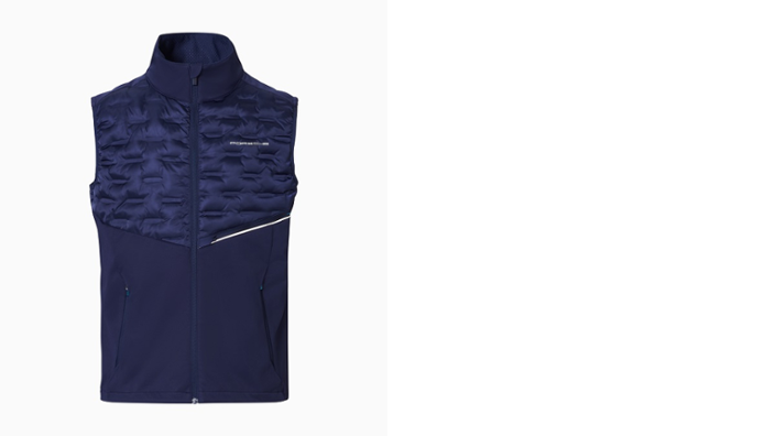 Porsche Sport Herren Weste, dunkelblau