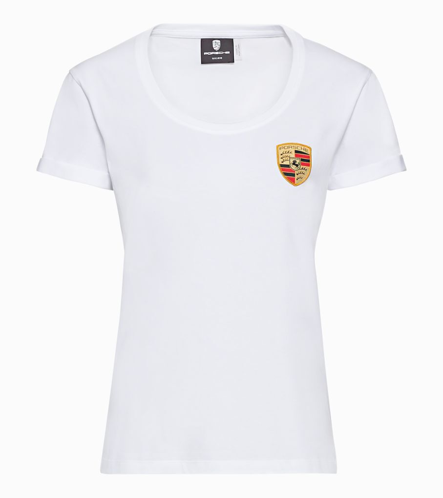 Porsche Damen T-Shirt, Gr.M, weiss