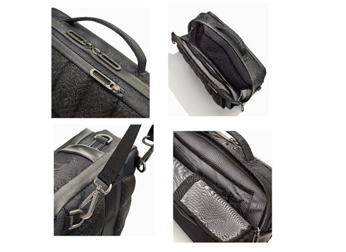 Porsche Businesstasche Messengerbag, Schwarz