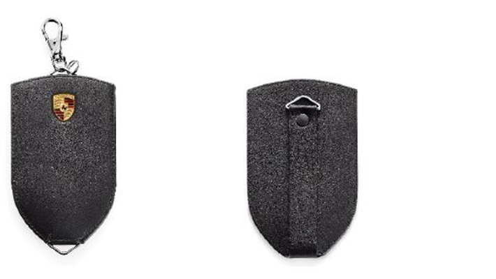 Porsche Lederschlüsseltäschchen, schwarz