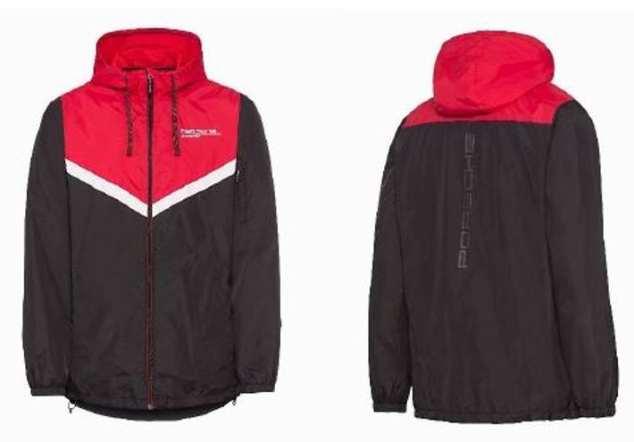 Porsche Windbreaker Unisex, Gr.XS, Schwarz