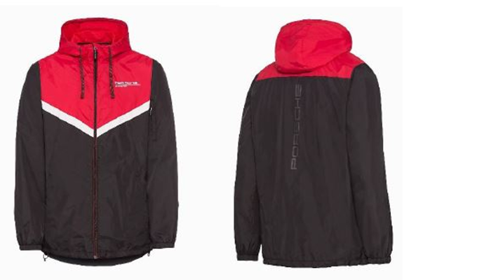 Porsche Windbreaker Unisex, Gr.XS, Schwarz