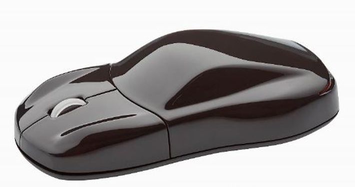 Porsche Computermaus in Schwarz