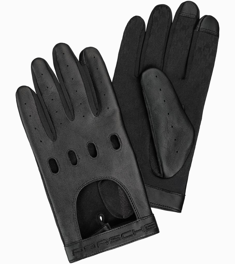 Porsche Lederhandschuhe Gr. XS/S "Unisex" in Schwarz