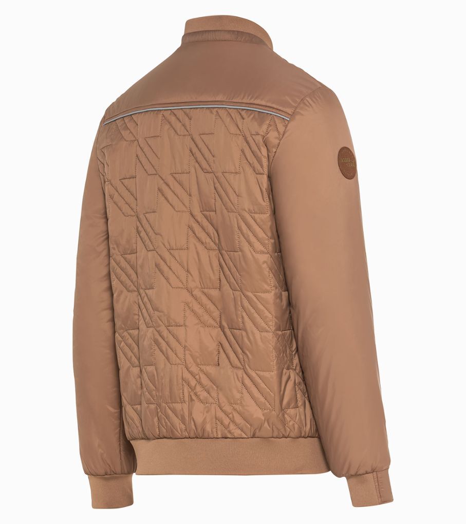 Porsche Herren Heritage Wendejacke, Gr. S in Grau/Braun