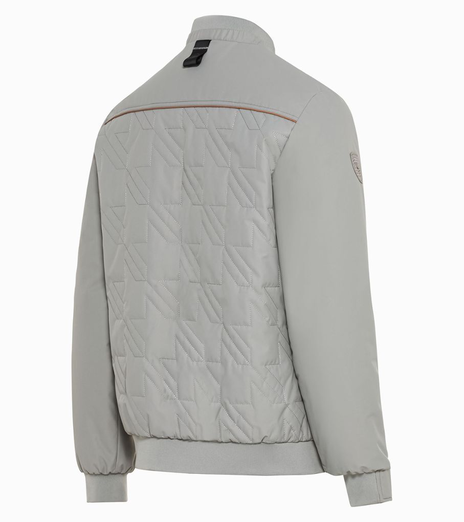 Porsche Herren Heritage Wendejacke, Gr. S in Grau/Braun