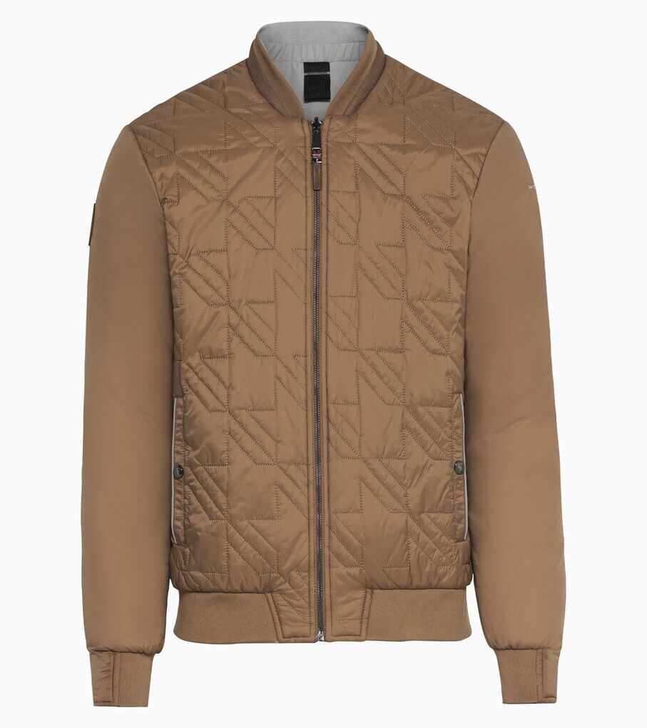 Porsche Herren Heritage Wendejacke, Gr. M in Grau/Braun