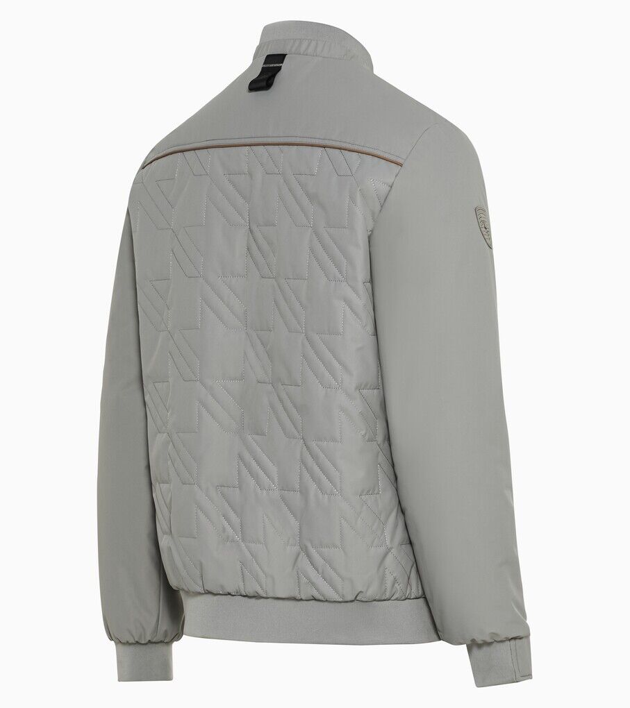 Porsche Herren Heritage Wendejacke, Gr. M in Grau/Braun