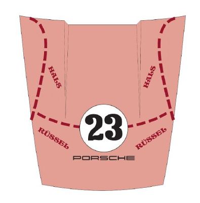 Porsche Masterpieces 911 Fronthaube Pink Pig