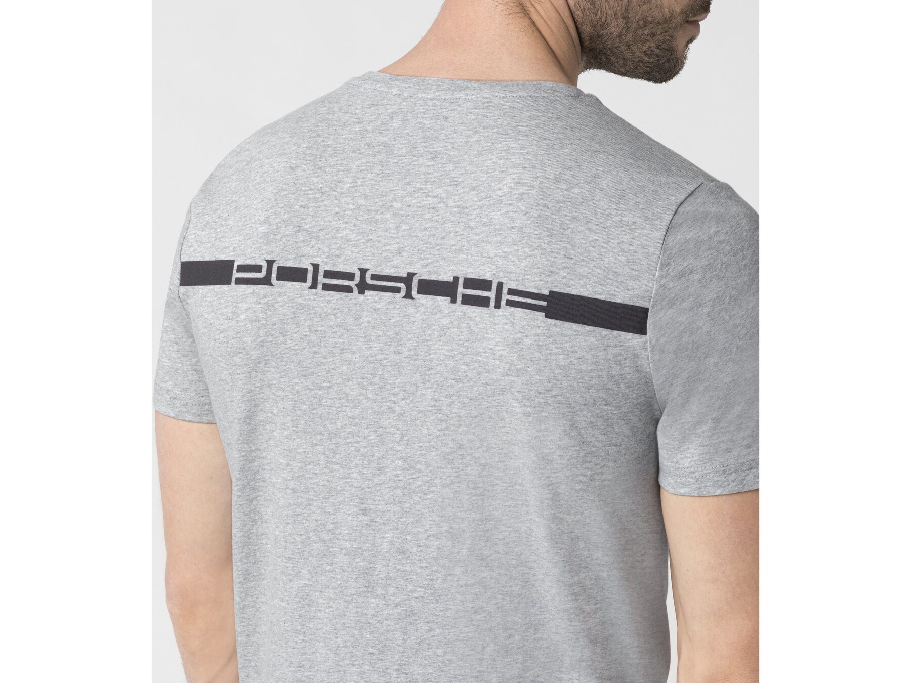 Porsche Herren RS 2.7 T-Shirt, Gr. M, grau-melange