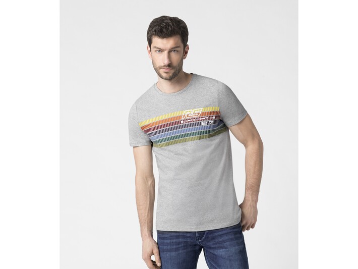 Porsche Herren RS 2.7 T-Shirt, Gr. XXL, grau-melange