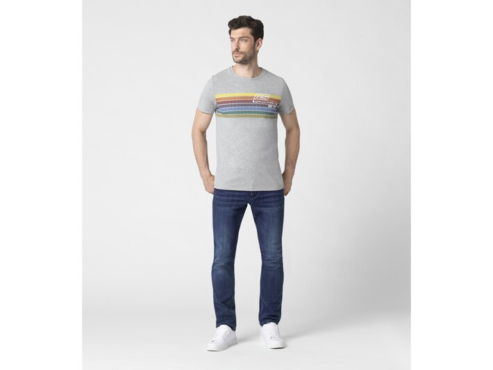 Porsche Herren RS 2.7 T-Shirt, Gr. XXL, grau-melange