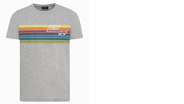 Porsche Herren RS 2.7 T-Shirt, Gr. XXL, grau-melange