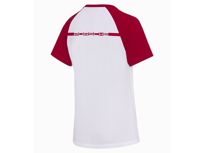 Porsche Damen RS 2.7 T-Shirt, Gr.L, rot-weiss