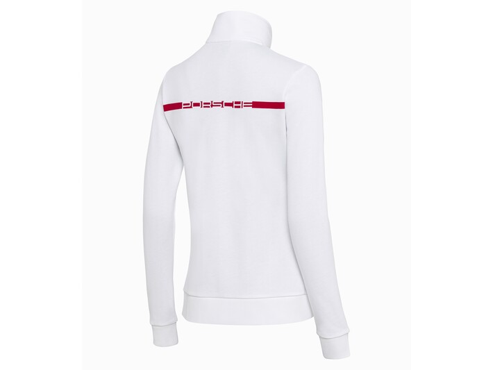 Porsche Damen RS 2.7 Trainingsjacke, Gr. S, weiss-rot