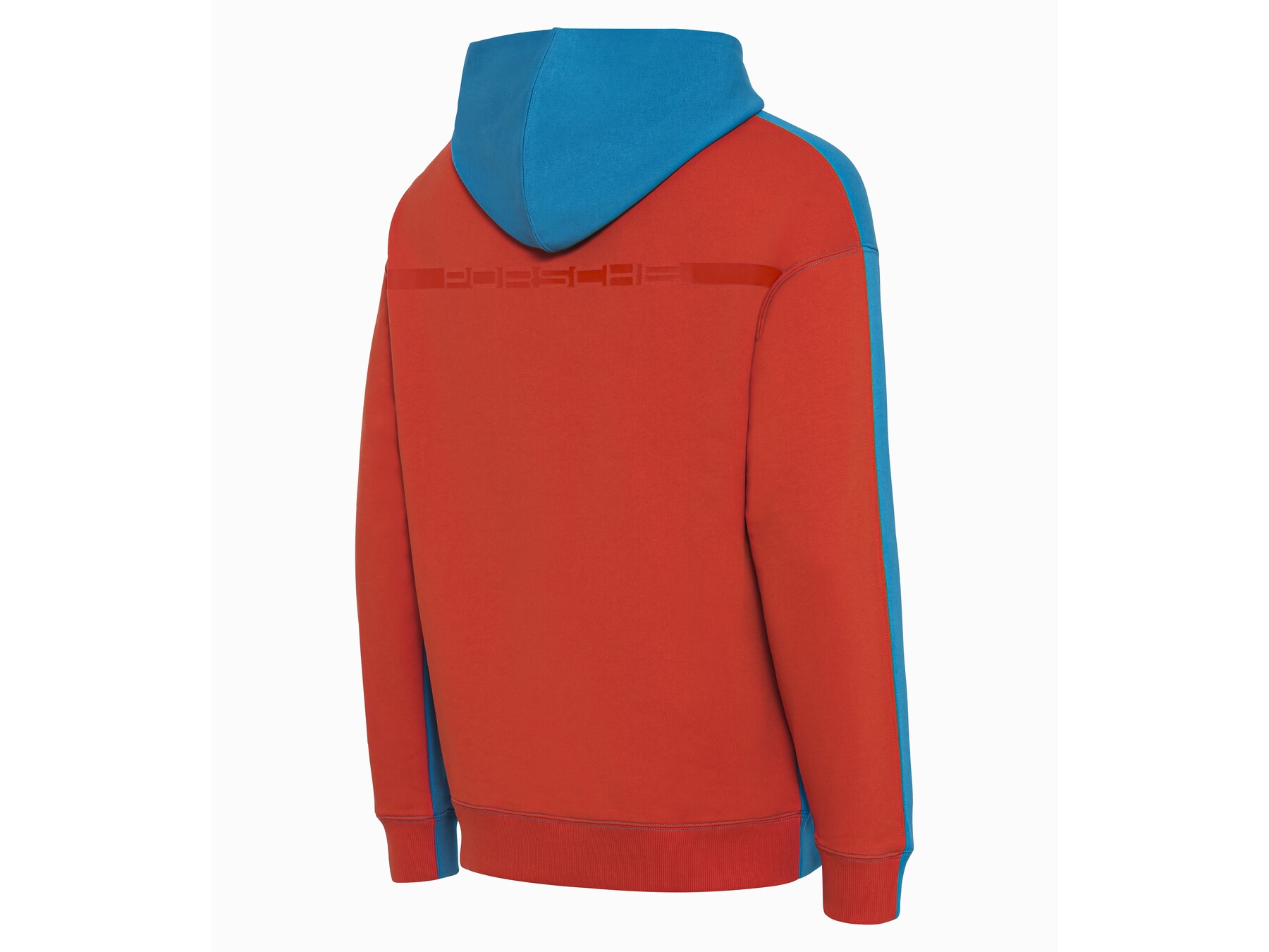 Porsche Herren RS 2.7 Kapuzenpullover, Gr. S, blau-orange