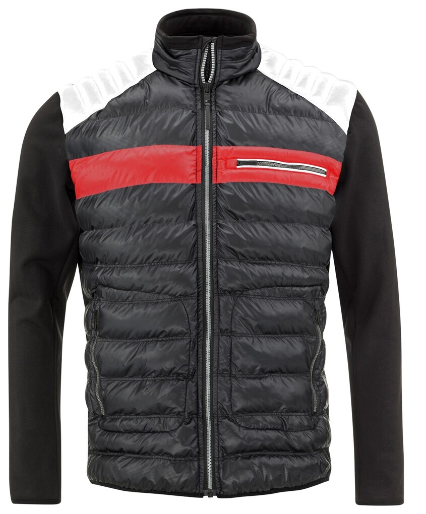 Porsche HEAD Ski Midlayer Gr. L in Schwarz/Rot