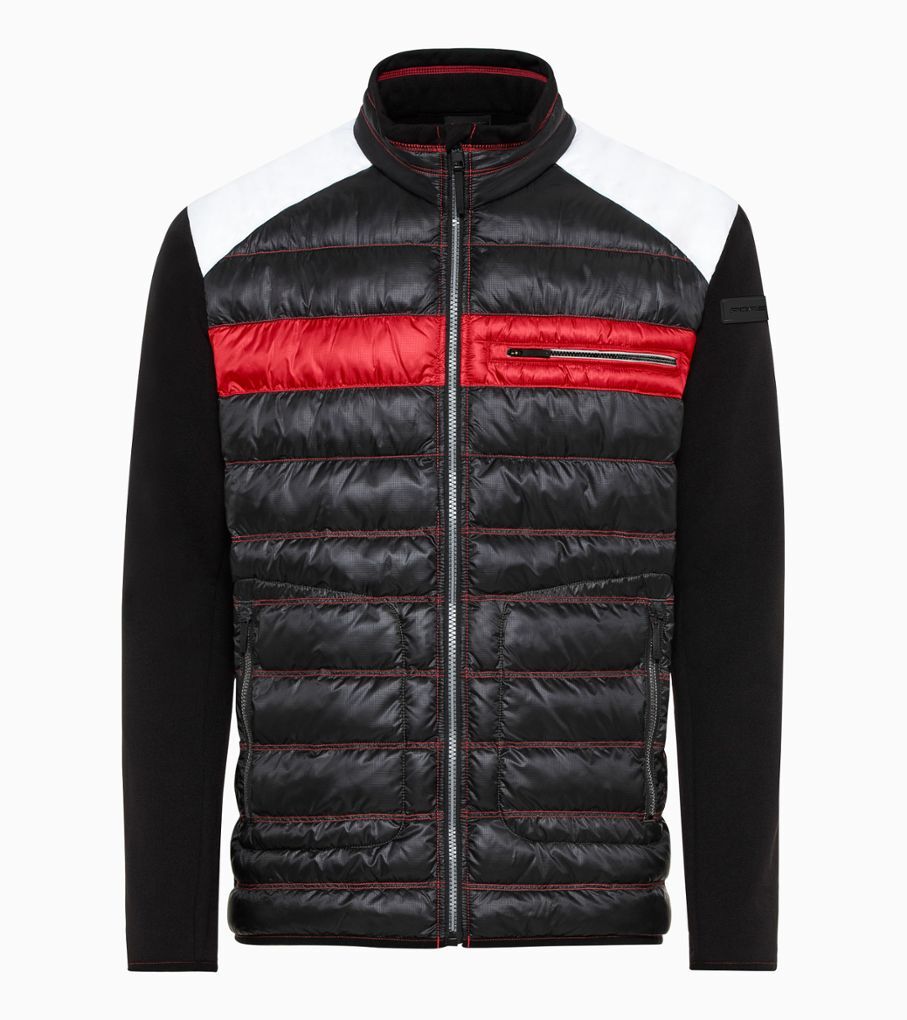 Porsche HEAD Ski Midlayer Gr. M/L in Schwarz/Rot