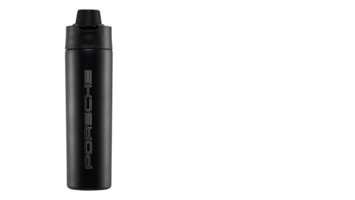 Porsche Trinkflasche in Schwarz ca. 550ml