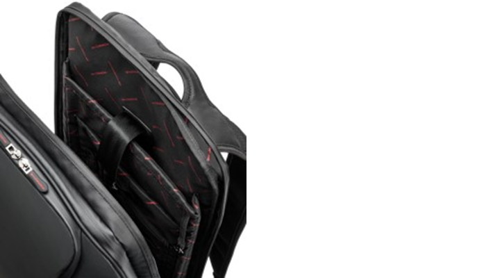Porsche Reisetasche/Rucksack in Schwarz