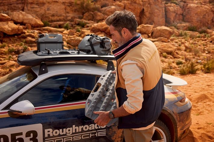 Porsche 911 Dakar Herren Gilet