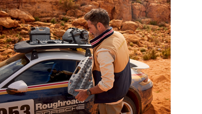 Porsche 911 Dakar Herren Gilet