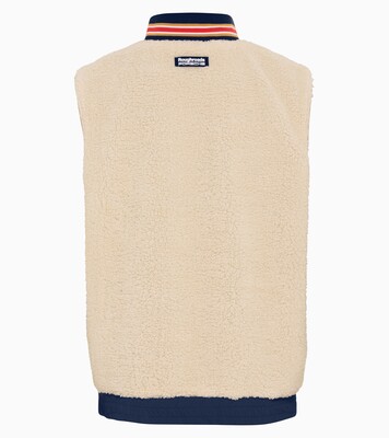 Porsche 911 Dakar Herren Gilet Gr. L, in Camel/Blau