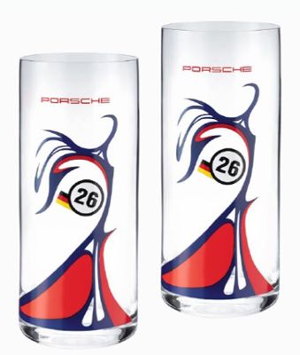 Porsche GT1 Longdrinkgläser