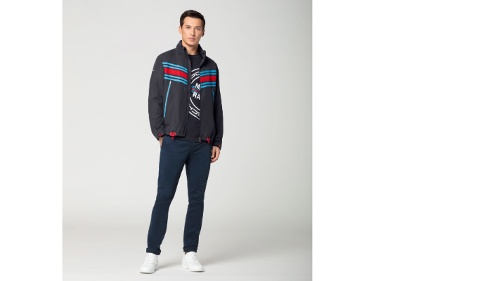 Porsche Martini Racing Herren Windjacke Gr. L, in Dunkelblau