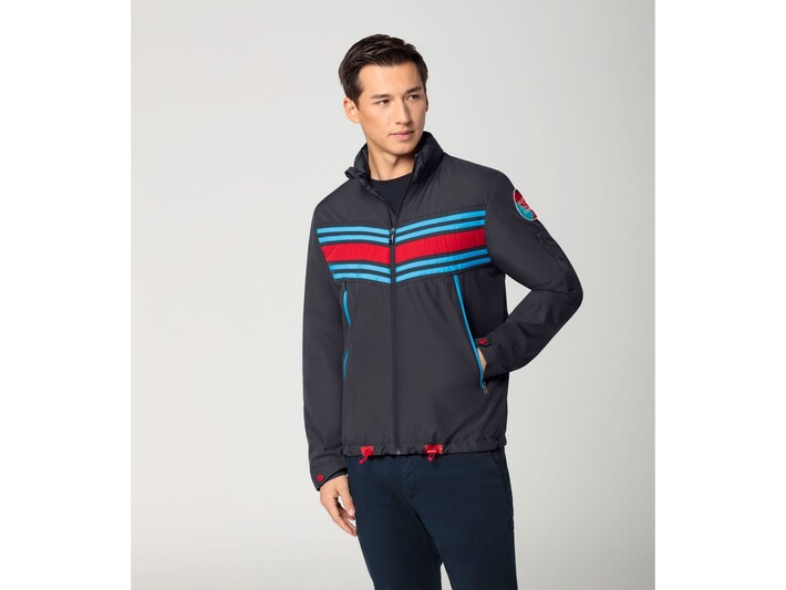 Porsche Martini Racing Herren Windjacke Gr. L, in Dunkelblau