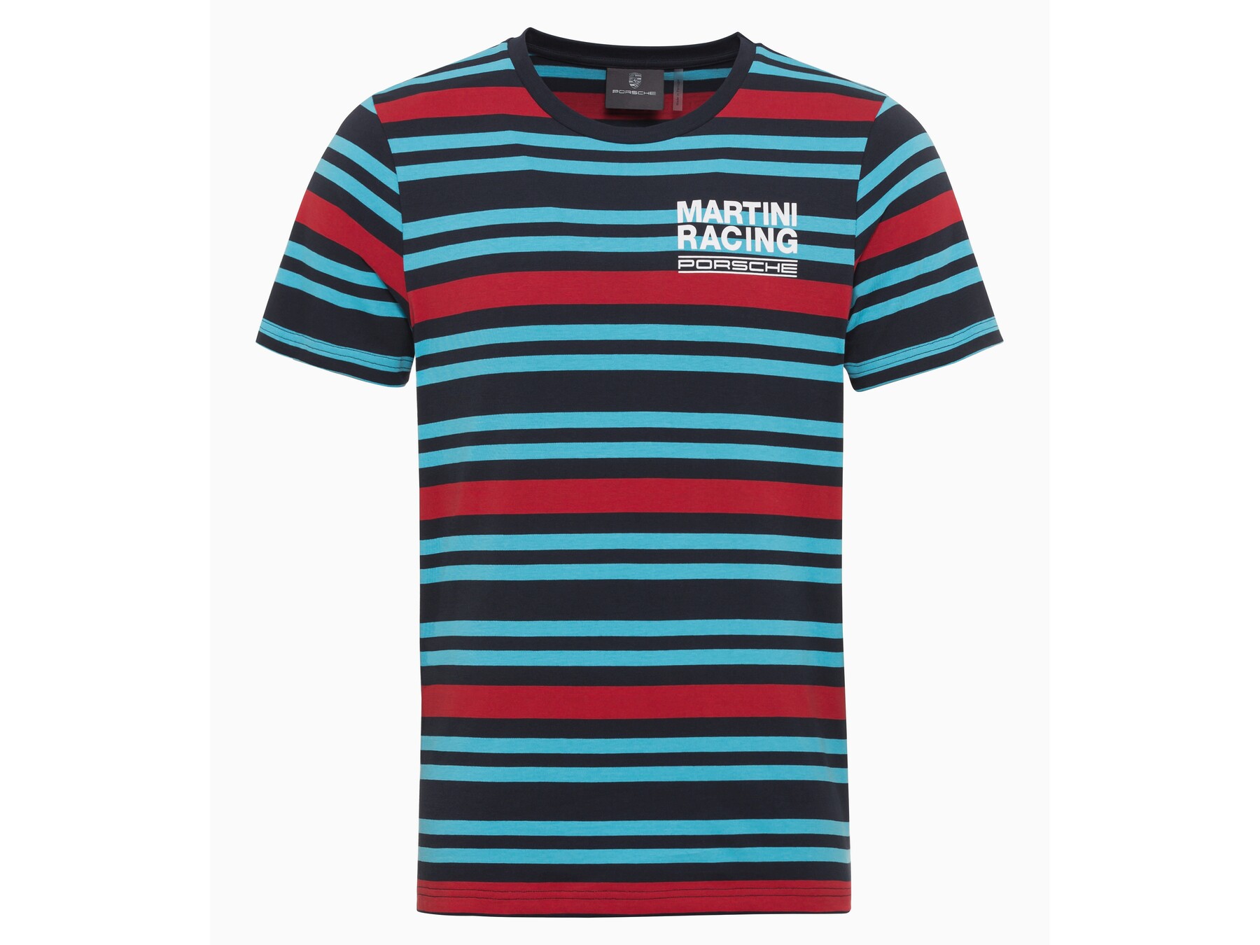 Porsche Martini Racing Herren T-Shirt Gr. L, Gestreift