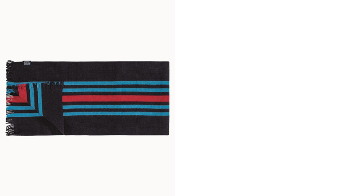 Porsche Martini Racing Wollschal, in Dunkelblau