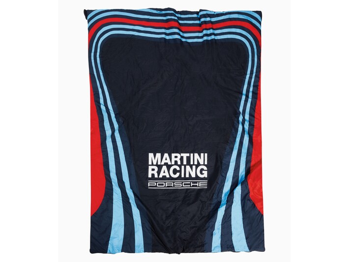 Porsche Martini Racing Multifunktionsdecke in Dunkelblau