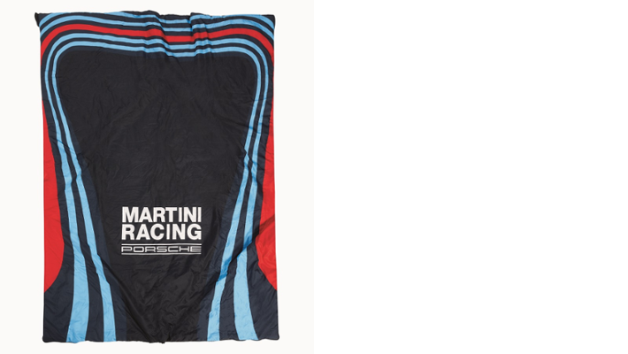 Porsche Martini Racing Multifunktionsdecke in Dunkelblau