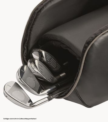 Porsche Golf Travelbag Schwarz/Gra