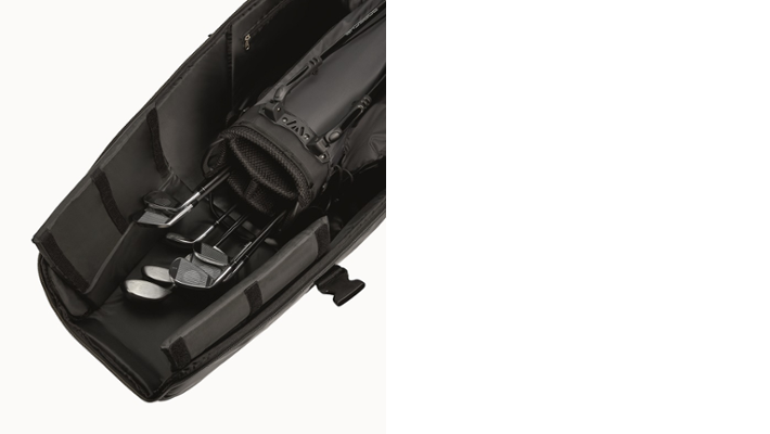 Porsche Golf Travelbag Schwarz/Gra