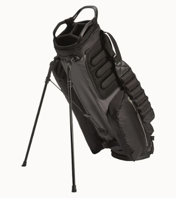 Porsche Golf Standbag in Schwarz/Grau