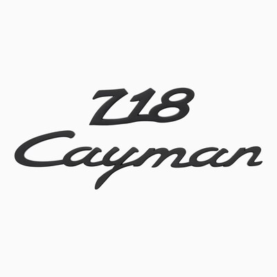Zweiteiliges Magnet-Set 718 Cayman