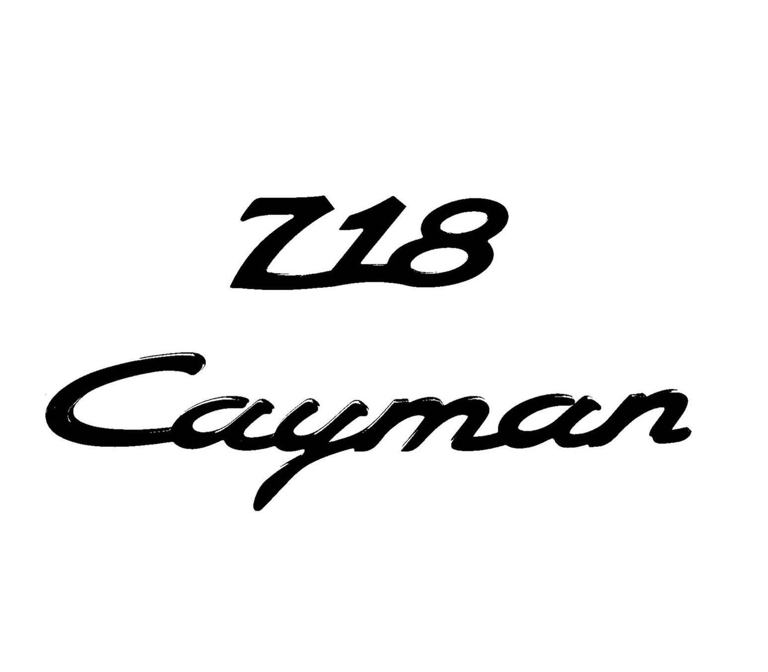 Porsche Magnet Set "718 & Cayman"