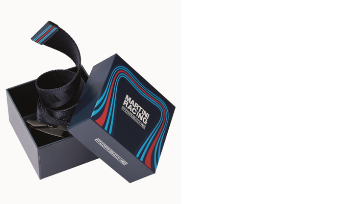 Porsche Martini Racing Gürtel Unisex in Dunkelblau