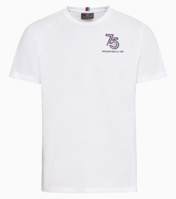 Porsche Herren T-Shirt 75 Jahre Gr. XS, in Weiss