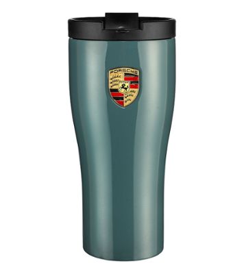 Porsche Thermobecher in Blau-Metallic