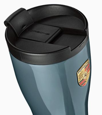 Porsche Thermobecher in Blau-Metallic